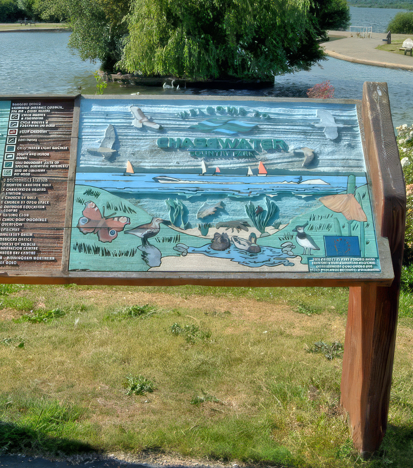 Chasewater park sign